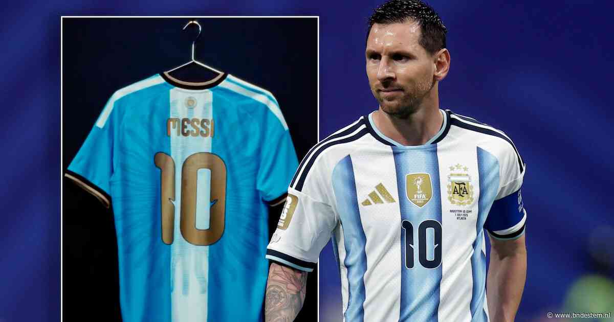 Argentinië maakt afscheid Messi bijzonder: sterspeler onthult zelf zijn laatste tenue