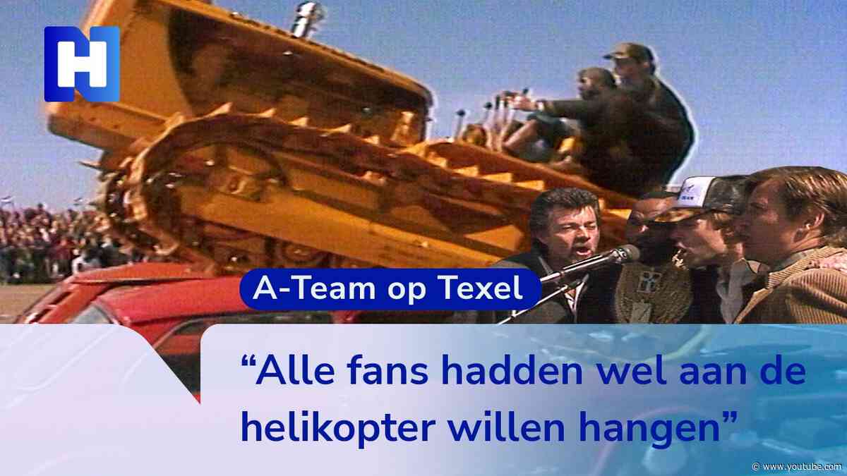 Mr. T. op Texel: A-Team-ster reed met bulldozer over auto’s