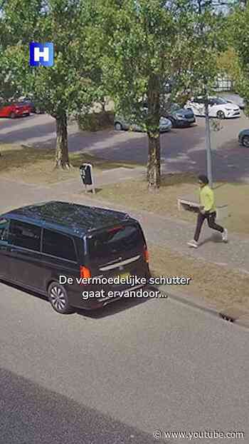 Op klaarlichte dag wordt een man neergeschoten op een parkeerplaats in Lijnden