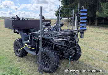 Eurotier 2026: Weyparts bouwt en verwijdert wolfwerend raster met quad