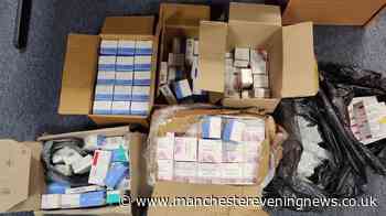 'Suspicious' man's actions on Manchester street lead police straight to huge illegal stash
