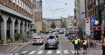 Muntplein in centrum Amsterdam afgezet wegens verdachte situatie