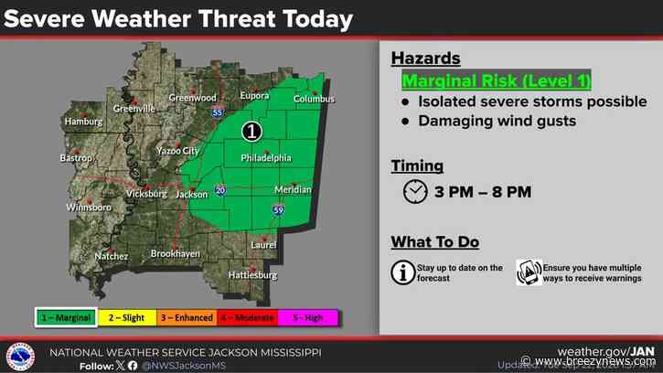More Storms Possible in This Area Today