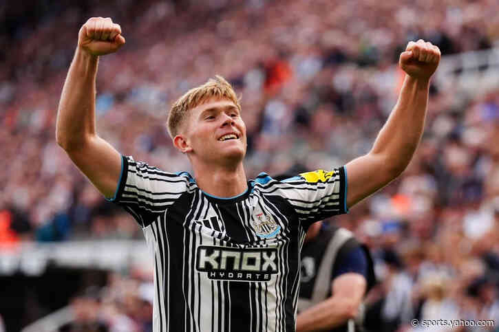 Lewis Hall says it was a ‘no-brainer’ to stay at Newcastle after Man Utd transfer saga