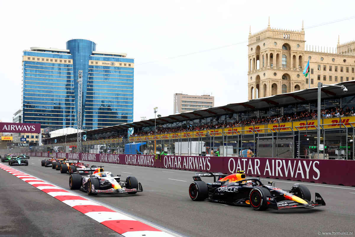 Weerbericht GP Azerbeidzjan: Windvlagen zorgen voor extra uitdaging op droge Baku City Circuit