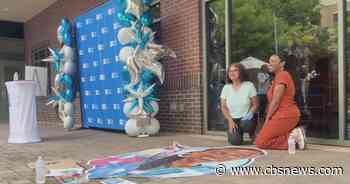 Metro Atlanta artist thanks doctor who gave her hope with a chalk portrait