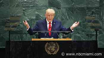Trump is in New York for the UN General Assembly: Here's his schedule
