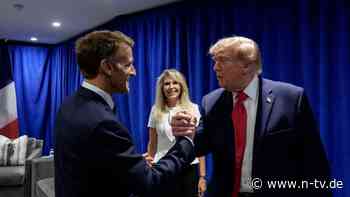 Um Ölpreisanstieg einzudämmen: Macron legt Trump Plan für freie Schifffahrt durch Hormus vor