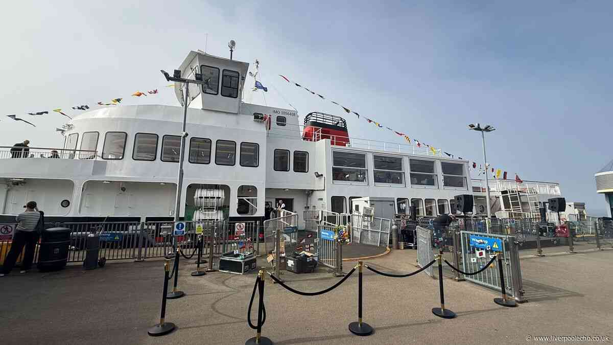 New £26m Mersey Ferry live updates as first passengers embark for maiden voyage