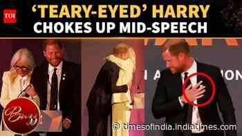 Harry Caught Off Guard By Girl’s Hug; Duke’s Voice Falters At Wellchild Awards