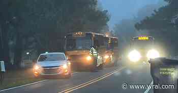 Two Wake County school buses involved in minor crash near Zebulon