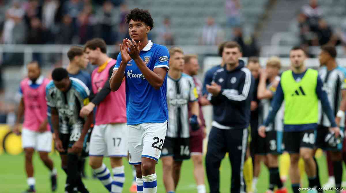 Lucas Herrington's 'crazy' year as Hull City star celebrates proud moment
