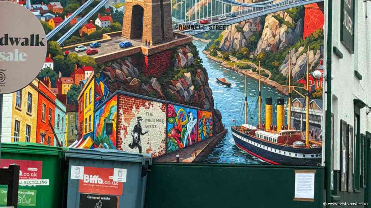 Bristol's first AI street art mural is 'only temporary' says pub after backlash