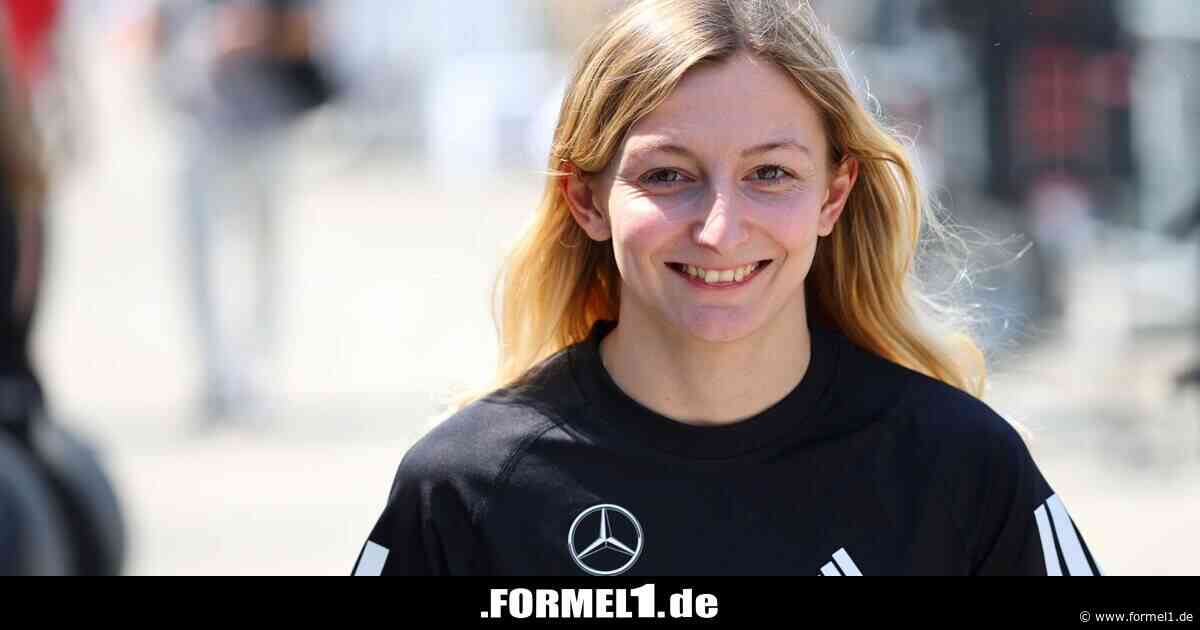 Mercedes-Testerin Doriane Pin: In fünf Jahren Stammpilotin in der Formel 1?