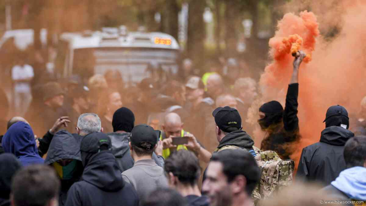 FVD over hevige rellen Malieveld: ‘Onduidelijk waar het vandaan kwam’