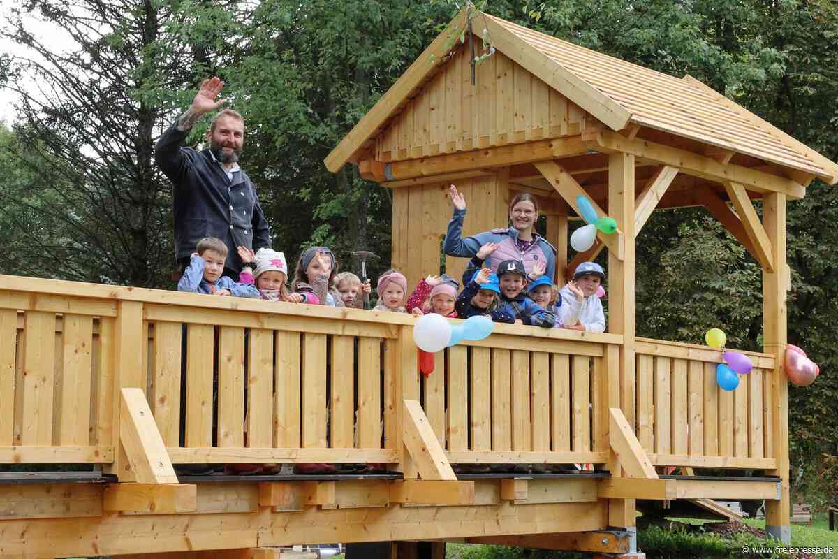 Kita im Erzgebirge erhält eigene Brücke