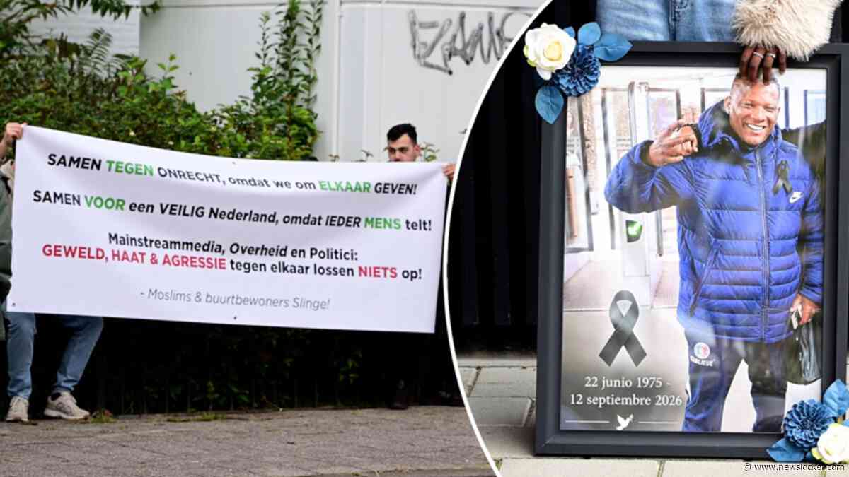 Nabestaanden nemen afscheid van bij arrestatie overleden Alfredo Goeloe