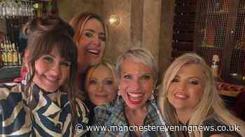 Brooke Vincent reunites with Coronation Street co-stars in Manchester after swapping soap roles