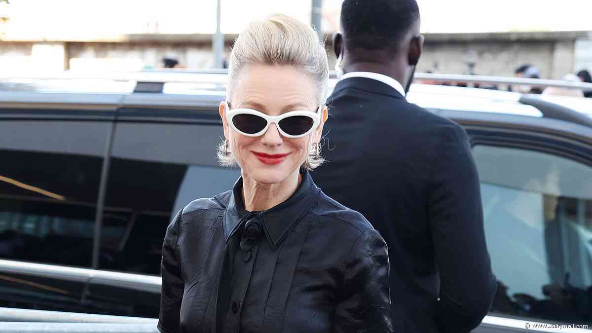 Hollywood hits Milan: Naomi Watts, Michelle Williams and Uma Thurman lead the A-list glamour at the Prada show as Fashion Week arrives in Italy