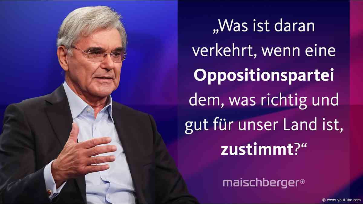 „Made in Germany ist immer noch toll" – Joe Kaesers Blick auf die deutsche Wirtschaft | maischberger