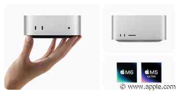 The new Mac mini and Mac Studio are available today