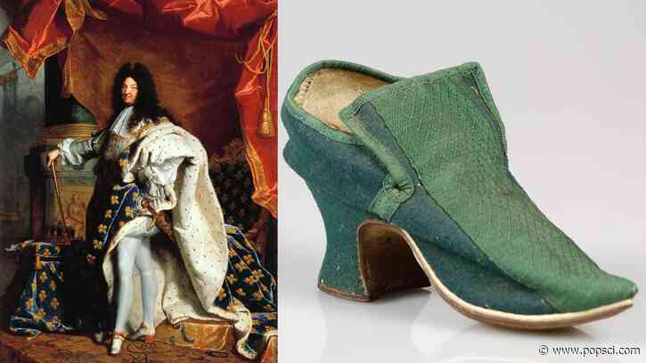 High heels were once the height of men’s fashion