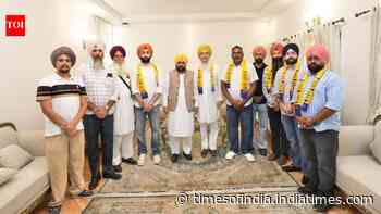 Ex-Punjab MLA Ravinder Brahmpura joins AAP after being expelled by SAD