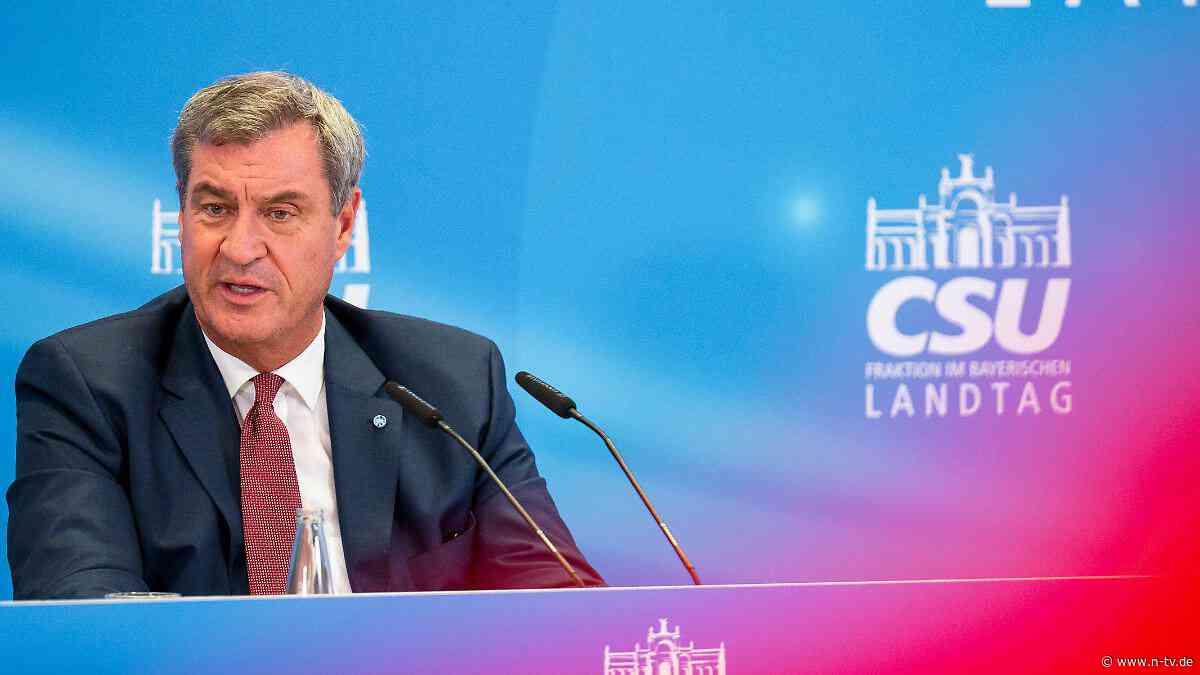 "Uns nervt es langsam ohne Ende": Söder droht Berlin bei Linksregierung mit Geld-Entzug