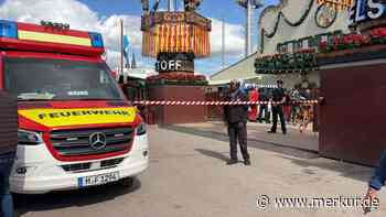 Wiesn-Besucher plötzlich erkrankt: Zelt-Haupteingang zeitweise gesperrt – „Konnten ihn zurückholen“