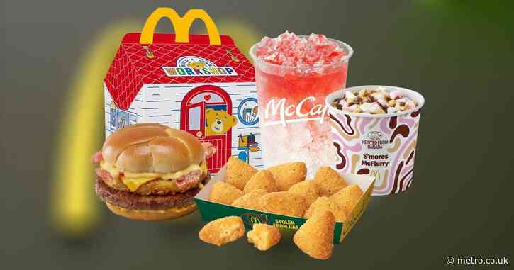 McDonald’s menu shake-up sees return of World Heist and new Happy Meal