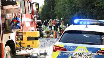 Schwerer Unfall auf Staatsstraße 2078: Sechs Personen verletzt – Straße bleibt weiter gesperrt