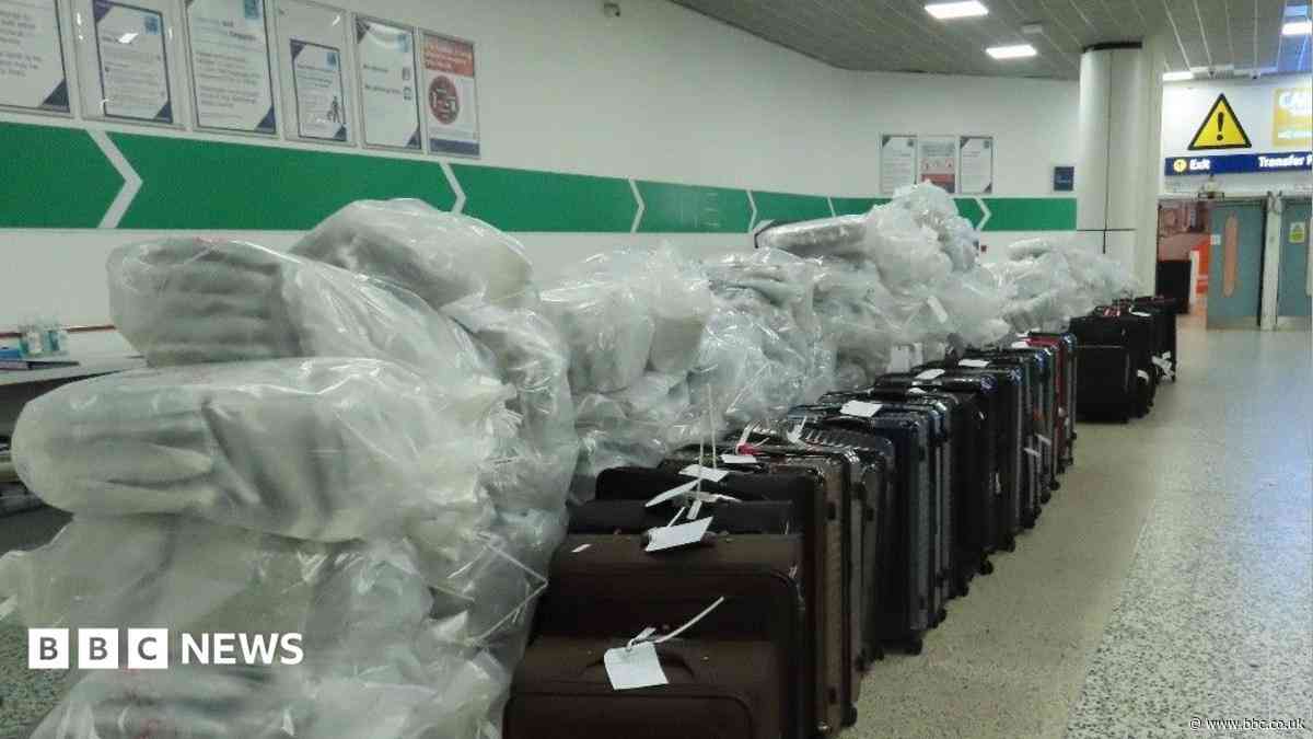 Drug smugglers jailed after £13.8m plot foiled by excess baggage charge