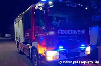FW-AUR: Brandentwicklung an Steckdose