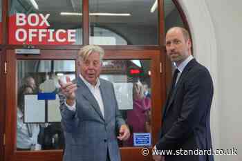 William ignores question about Diana book as he serves popcorn on cinema visit