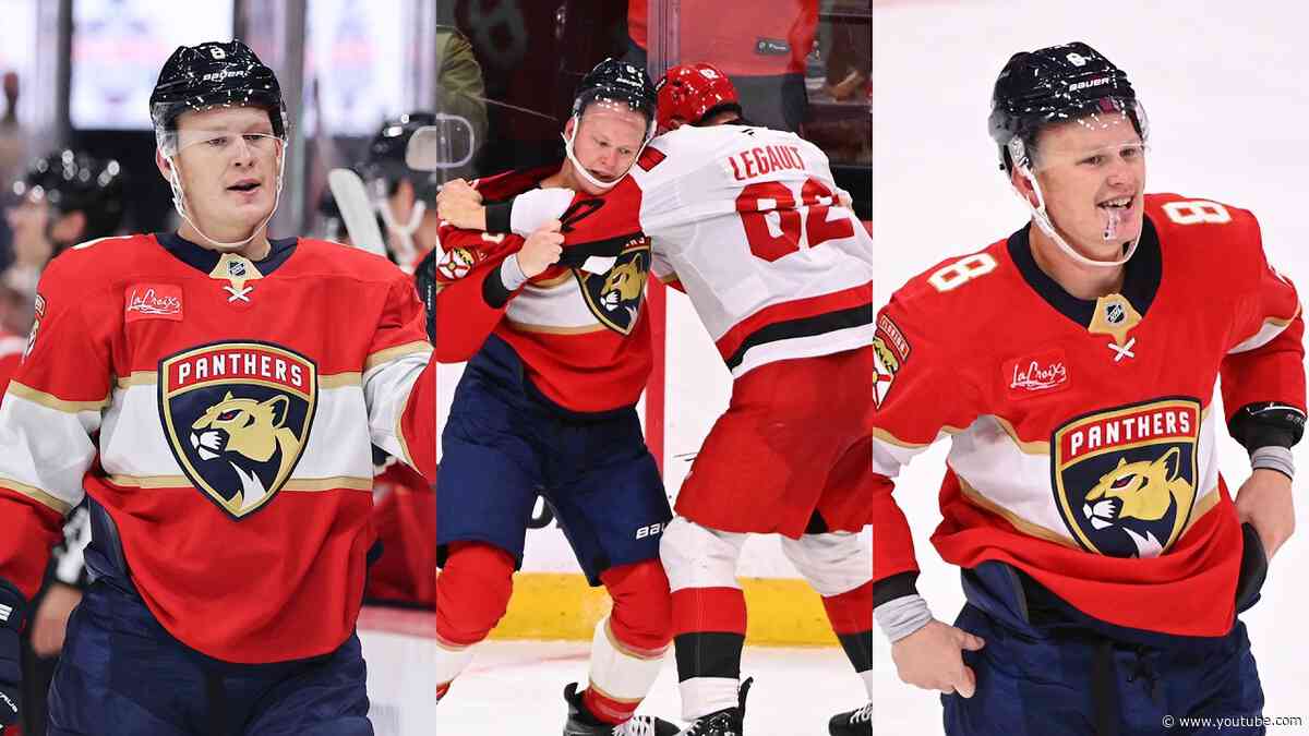 Brady Tkachuk GORDIE HOWE HAT TRICK in Preseason Panthers Debut | 9.20.26