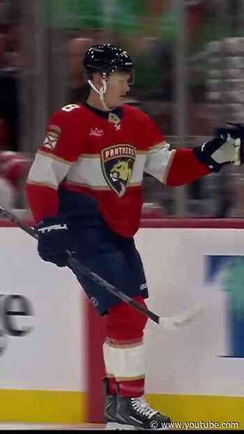 Brady's first (preseason) goal as a Florida Panther!