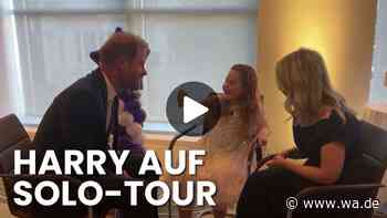 Prinz Harry allein bei WellChild Awards – Video zeigt Auftritt in London