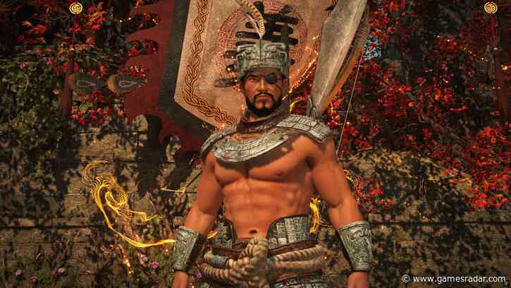 I'm taking off my shirt to go nunchuck mode in Team Ninja's unique blend of Sekiro and Dynasty Warriors