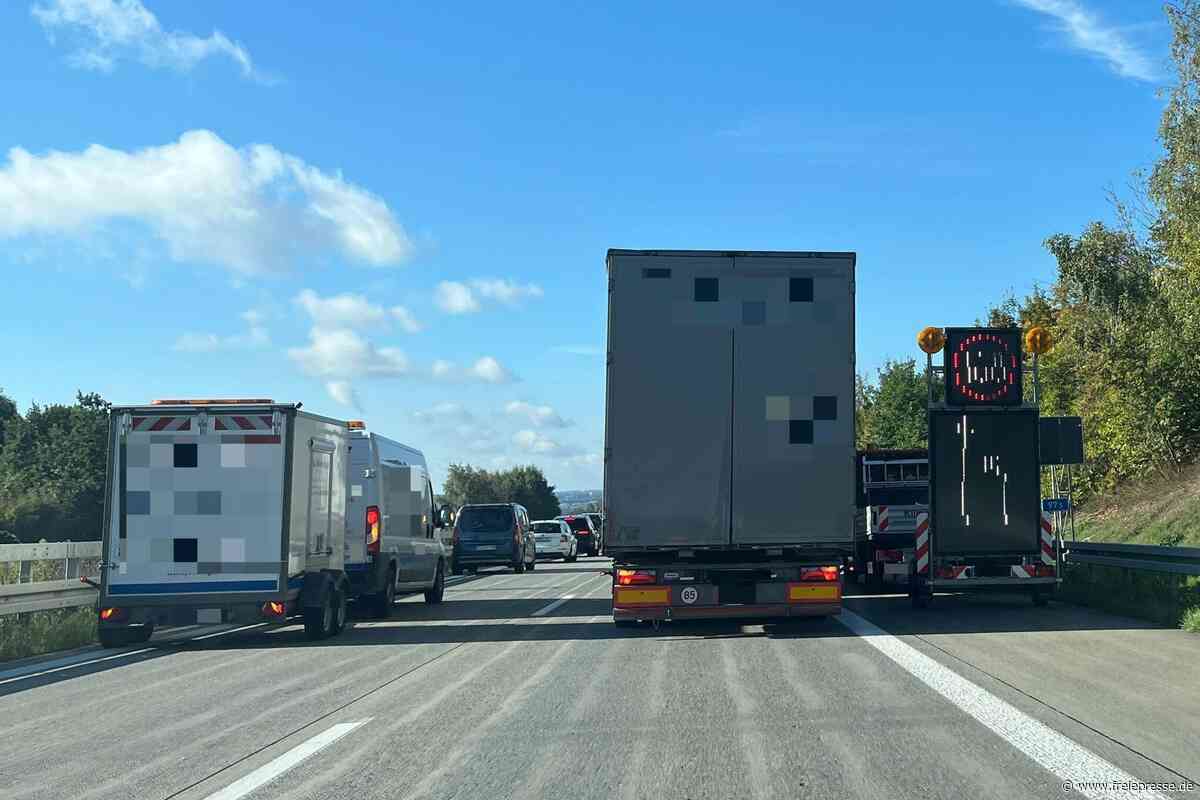 Schon wieder Stau? Das ist los auf der A 72 zwischen Stollberg und Chemnitz