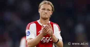 Tegenvaller voor Ajax: Kasper Dolberg loopt blessure op bij Denemarken en ligt er voor ‘langere tijd’ uit
