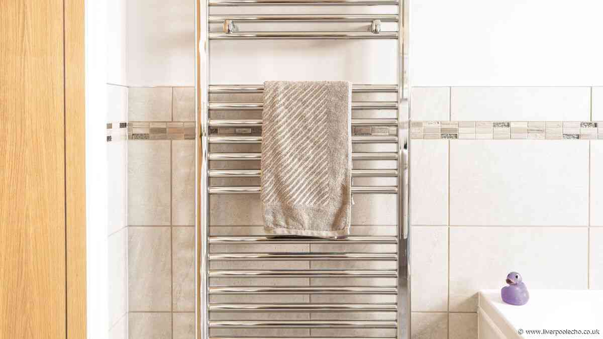 Banish rust from bathroom towel radiators using odd condiment trick