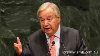 ‘Same sense of urgency’: UN chief compares AI risk to nuclear weapons