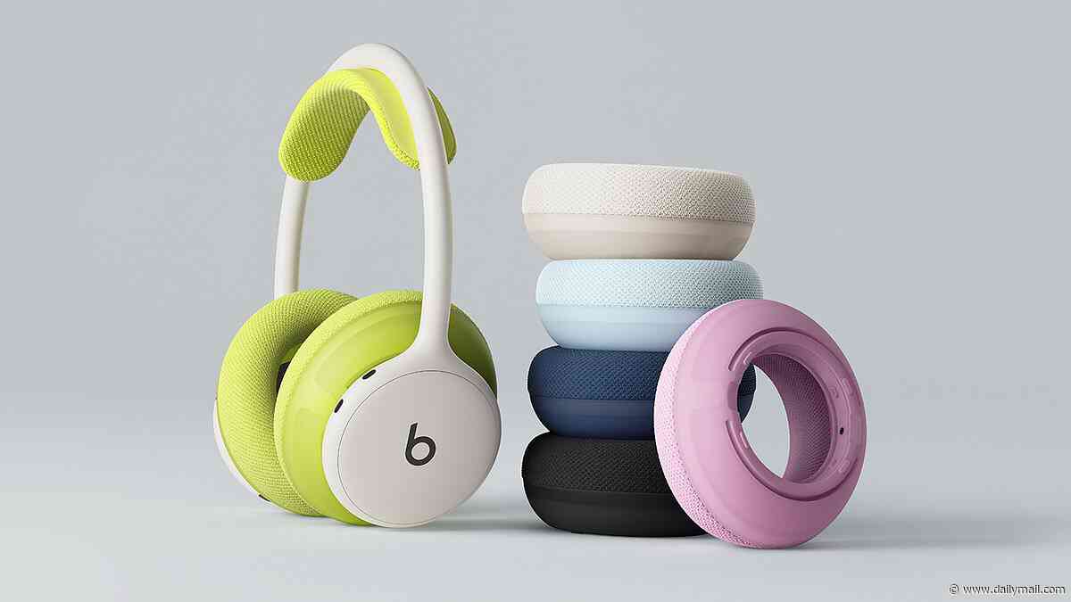 Sick of wearing sweaty headphones after the gym? Beats 360 feature interchangeable cushions that can be swapped in and out in seconds