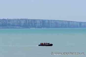 UK rescue boats sent to collect migrant dinghy which has spent 30 hours at sea