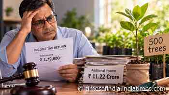 Rs 1.79 lakh ITR, Rs 11.22 crore tax addition; ITAT gives chance if he plants 500 trees