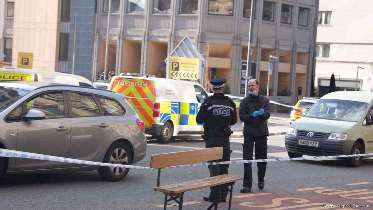 Three men arrested after three stabbed in Liverpool city centre