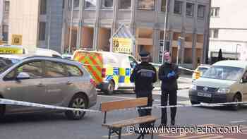 Three men arrested after three stabbed in Liverpool city centre