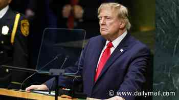 Trump scolds world leaders face-to-face in explosive speech at the UN saying only HE 'acted' to confront Iran threat