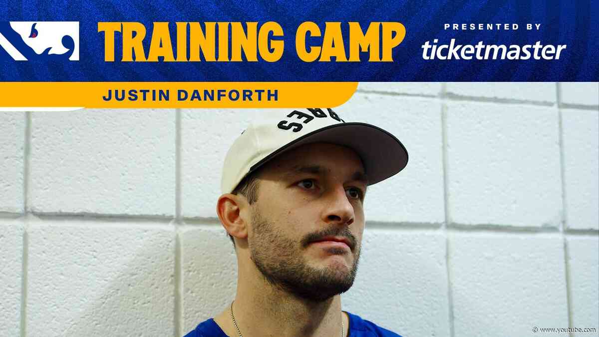 "Body Is Back To 100%" | Justin Danforth On His Injury Update Ahead Of Preseason | Buffalo Sabres