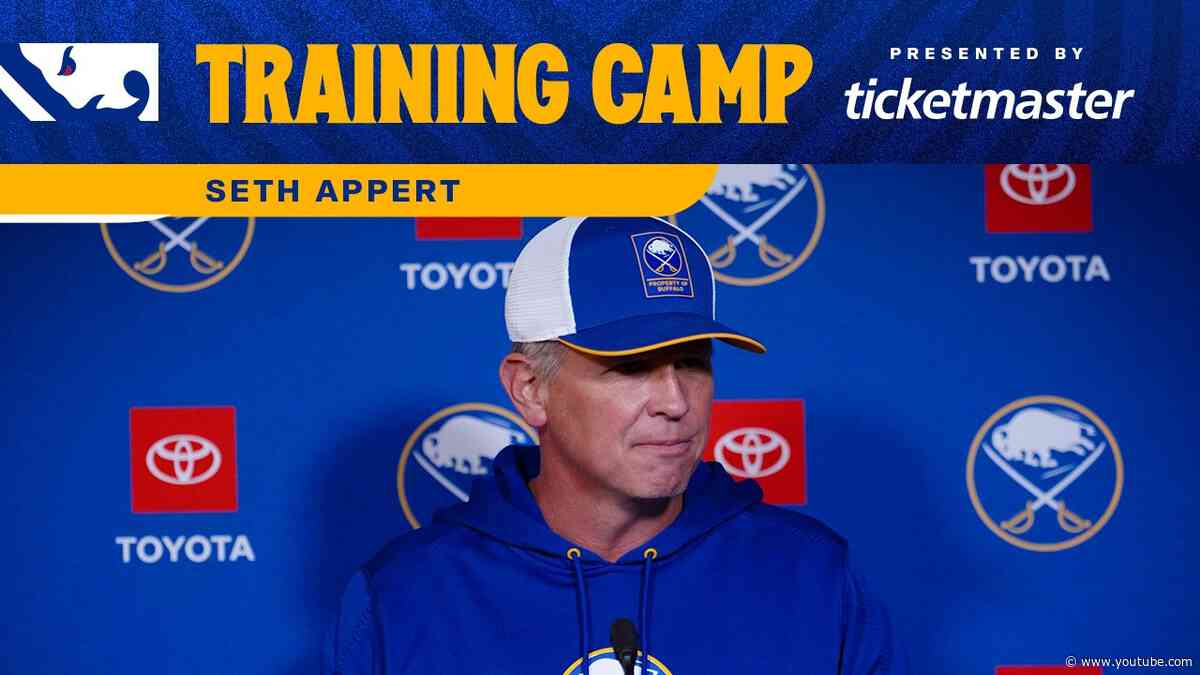 "Need To Build Off Last Year" | Seth Appert Ahead Of Preseason Game In Pittsburgh | Buffalo Sabres
